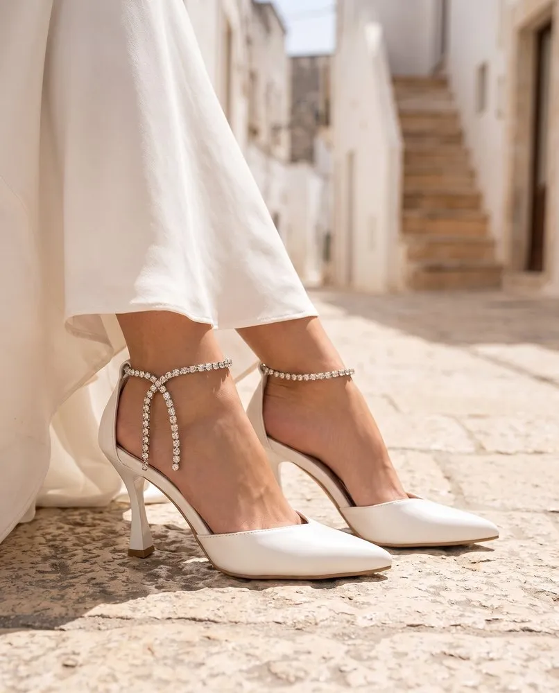 Mimosa Sposa indossata, Puglia, luce naturale